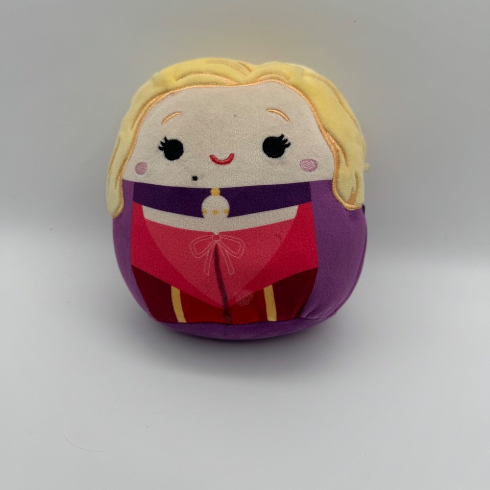 Disney Squishmallows Sarah Sanderson Hocus Pocus Toy Small Stuffed Animal 7 inch